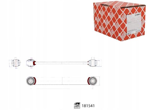 Fe181541 Łącznik Drążka Stabilizatora Przód P (L-430Mm) Pasuje Do: Man