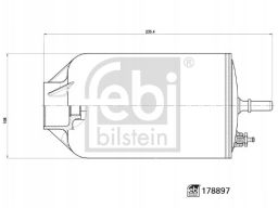 Fe178897 Filtr Paliwa Pasuje Do: Man Tge, Vw Crafter, Grand California