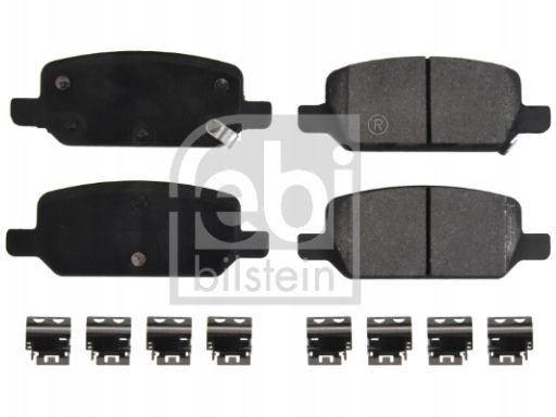 Fe177632 Klocek Hamulcowy Kpl. Tył , Pasuje Do: Tesla Model 3, Model Y