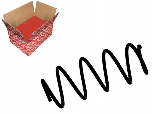 Fe39436 Sprężyna Zawieszenia Przód L/P Pasuje Do: Skoda Fabia I, Fabia