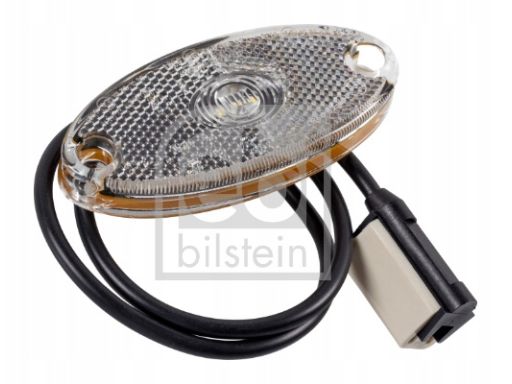 Fe173973 Światło Obrysowe L/P, Kształt: Owalny, Biały, Led, Wys. 45Mm,