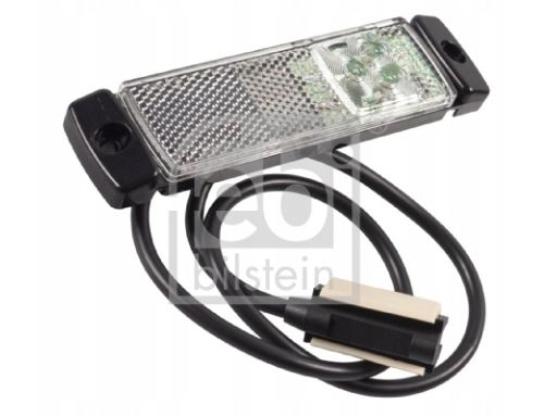 Fe173972 Światło Obrysowe L/P, Kształt: Prostokątny, Biały, Led, Wys.