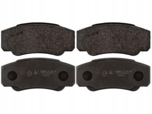 Fe116047 Klocek Hamulcowy Kpl. Tył , Pasuje Do: Citroen Jumper I, Fiat