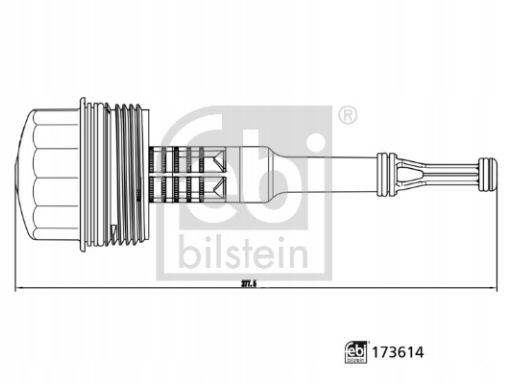 Fe173614 Obudowa Filtra Oleju Pasuje Do: Mercedes A (W176), B Sports