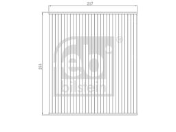 Fe173280 Filtr Kabiny Z Węglem Aktywnym Pasuje Do: Porsche Panamera