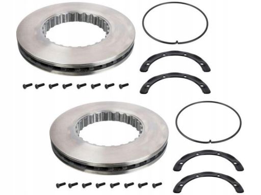 Fe104674 Tarcza Hamulcowa Przód/Tył L/P (409,8Mmx45Mm) Pasuje Do: Rvi