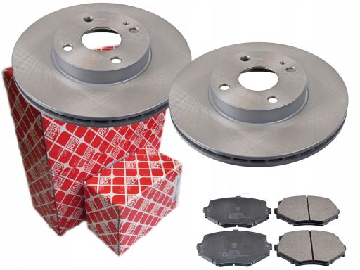 Fe108607 Tarcza Hamulcowa Przód L/P Pasuje Do: Mazda 323 F V, Mx-5 I,