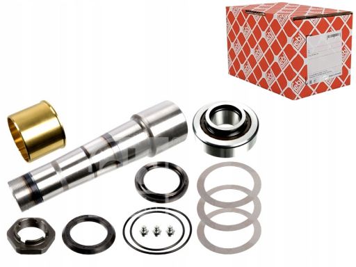 Fe104538 Zestaw Naprawczy Zwrotnicy (Komplet Na 1 Koło, Z Łożyskiem, Z