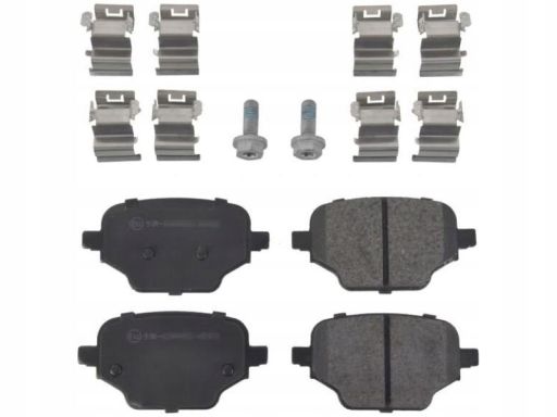 Fe171002 Klocek Hamulcowy Kpl. Tył , Pasuje Do: Citroen Berlingo,