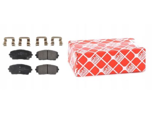 Fe116312 Klocek Hamulcowy Kpl. Przód , Pasuje Do: Kia Picanto Ii