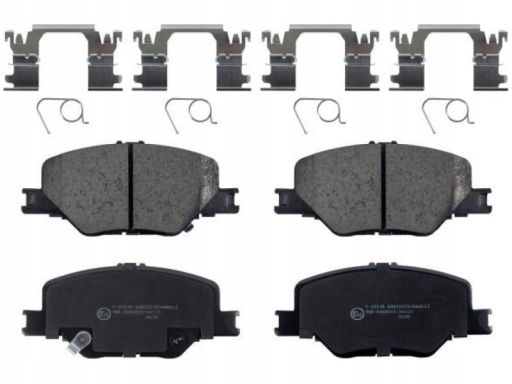 Fe116247 Klocek Hamulcowy Kpl. Przód , Pasuje Do: Opel Insignia B,