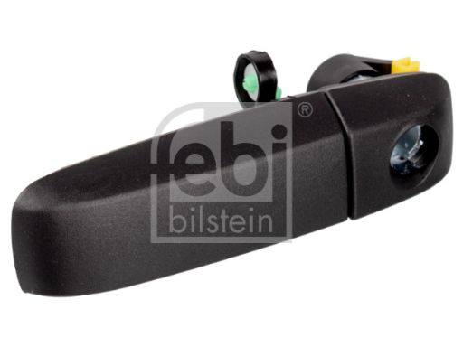 Fe177548 Klamka Drzwi Przód L (Zewnętrzna, Czarny,) Pasuje Do: Fiat Pa