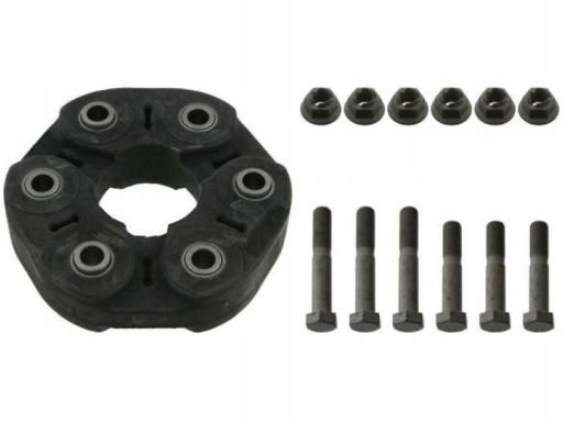 Fe43524 Przegub Elastyczny Wału Napędowego Tył (Automatyczna, Śruby)