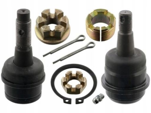 Fe41057 Sworzeń Wahacza Przód L/P (Dół/Góra Przód) (Średnica Stożka