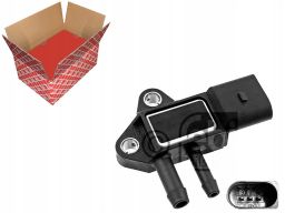 Fe40766 Czujnik Ciśnienia Spalin (Ilość Pinów: 3) Pasuje Do: Audi A3,