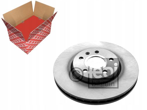 Fe39196 Tarcza Hamulcowa Przód L/P Pasuje Do: Chevrolet Camaro, Malibu