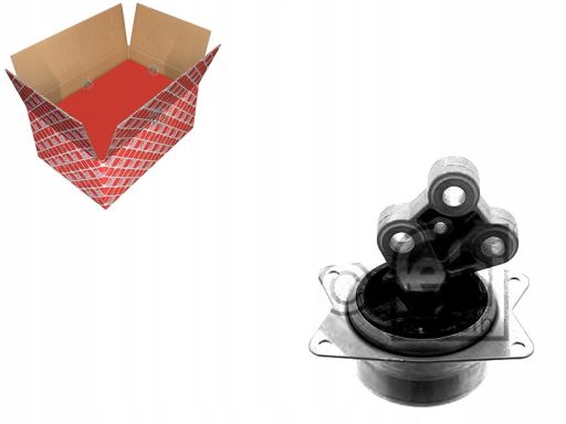 Fe39004 Poduszka Silnika Przód L, Gumowo-Metalowa Pasuje Do: Fiat Crom