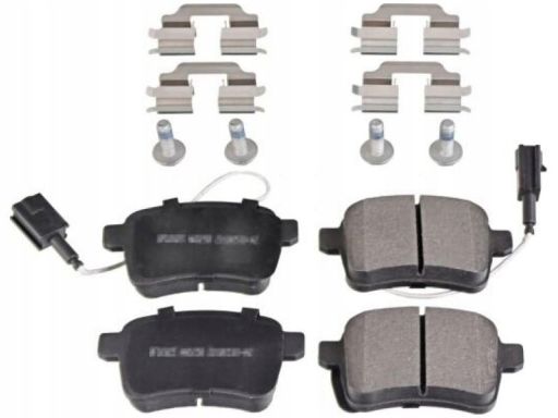 Fe170905 Klocek Hamulcowy Kpl. Tył , Pasuje Do: Alfa Romeo Giulietta,