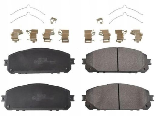 Fe170624 Klocek Hamulcowy Kpl. Przód (Z Podkładką Wytłumiającą, Ze