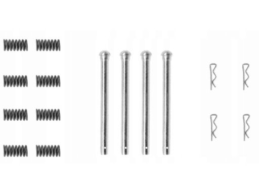 82545600 Zestaw Montażowy Klocków Hamulcowych Textar