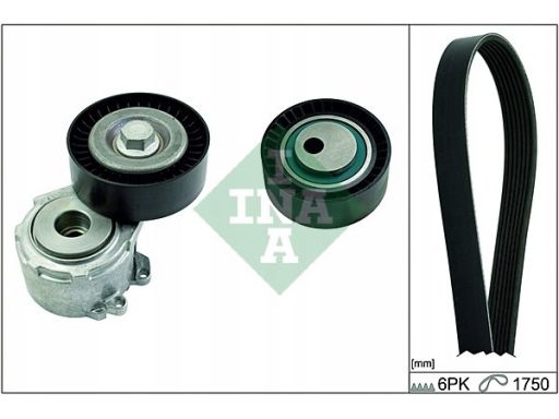 529 0092 10 Zestaw Pasków Wielorowkowych (Z Rolkami) Pasuje Do: Citroe