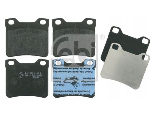 Fe16219 Klocek Hamulcowy Kpl. Tył , Pasuje Do: Peugeot 406, 607 1.6-3.