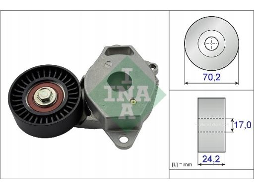 534 0409 10 Napinacz Paska Wielorowkowego Pasuje Do: Daihatsu Charade