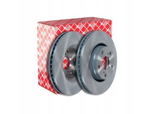 Fe108413 Tarcza Hamulcowa Przód L/P Pasuje Do: Toyota Auris, Avensis,