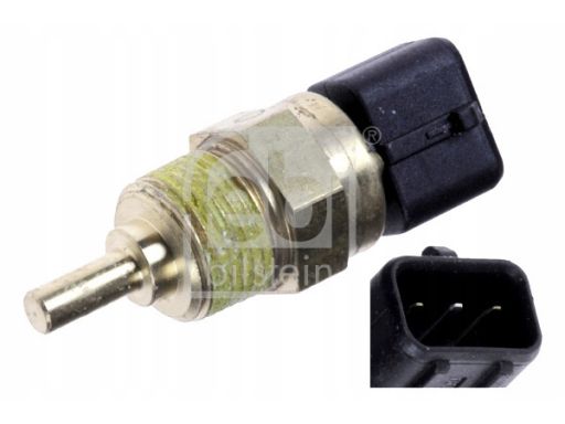 Fe107540 Czujnik Temperatury Płynu Chłodzącego (Ilość Pinów: 3, Czarny