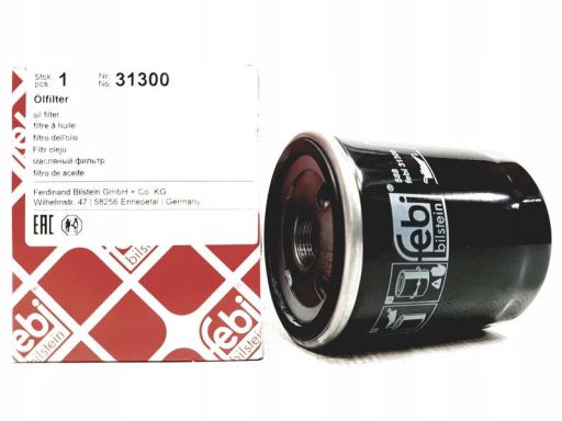 Fe31300 Filtr Oleju Pasuje Do: Alfa Romeo 145, 146, 156, 166, Citroen