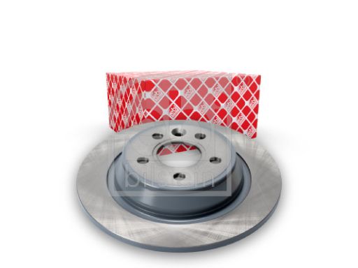 Fe30721 Tarcza Hamulcowa Tył L/P Pasuje Do: Ford Focus Ii, Galaxy Ii,