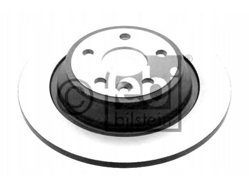 Fe30721 Tarcza Hamulcowa Tył L/P Pasuje Do: Ford Focus Ii, Galaxy Ii,