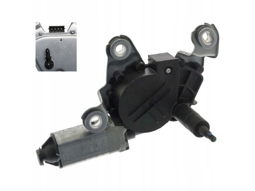 Fe48673 Silnik Wycieraczek Tył Pasuje Do: Skoda Fabia I, Fabia Ii,