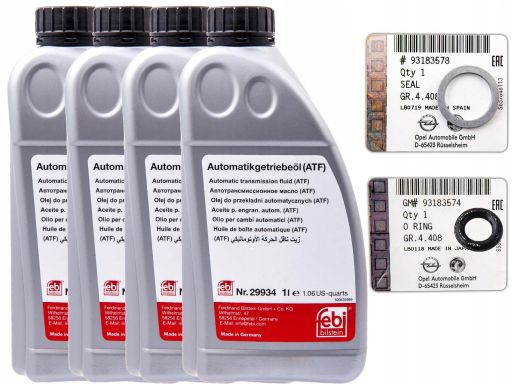 FE29934 OLEJ ATF (1L) (0,949 KG) , BMW 8322 0402 413, BMW 8322 7542 29