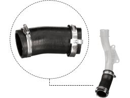 Gat09-1466 Przewód Chłodnicy Powietrza (Śr. 47Mm, Dł. 140Mm, Czarny)