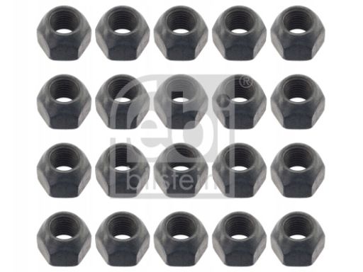 Fe27413 Nakrętka Koła Febi M12X1,5 Klucz 19, Do Felgi Stalowej, Ford