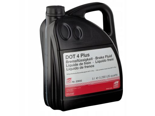 Fe23932 Płyn Hamulcowy Dot4 (5L) [Dry (Suchy): 265°C, Wet (Mokry): 180
