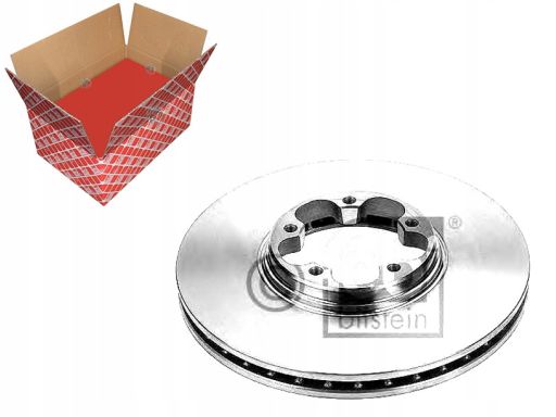 Fe19514 Tarcza Hamulcowa Przód L/P Pasuje Do: Ford Transit, Transit