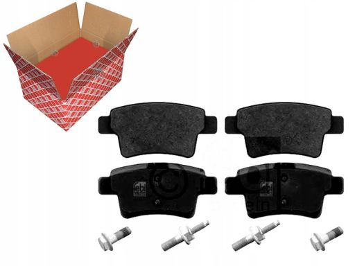 Fe16793 Klocek Hamulcowy Kpl. Tył , Pasuje Do: Citroen C4 Grand Picass