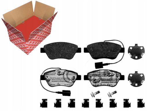 Fe16876 Klocek Hamulcowy Kpl. Przód , Pasuje Do: Abarth 500 / 595 / 69