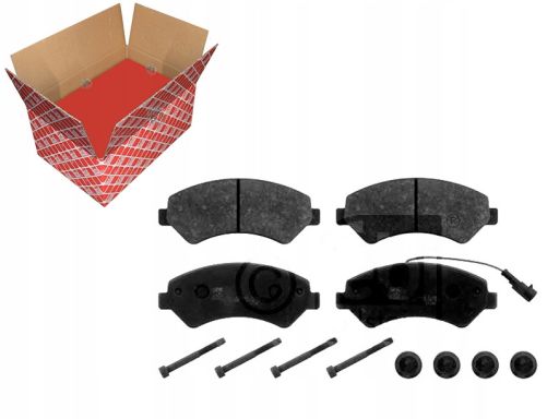 Fe16840 Klocek Hamulcowy Kpl. Przód , Pasuje Do: Citroen Jumper Ii, Fi