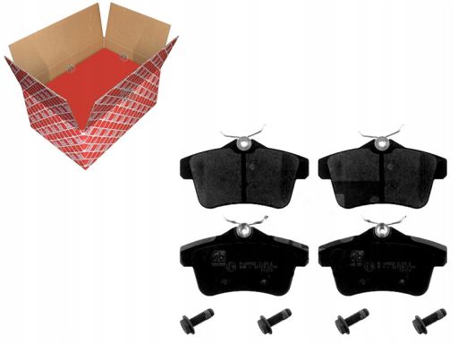 Fe16833 Klocek Hamulcowy Kpl. Tył , Pasuje Do: Ds Ds 4, Ds 5, Citroen