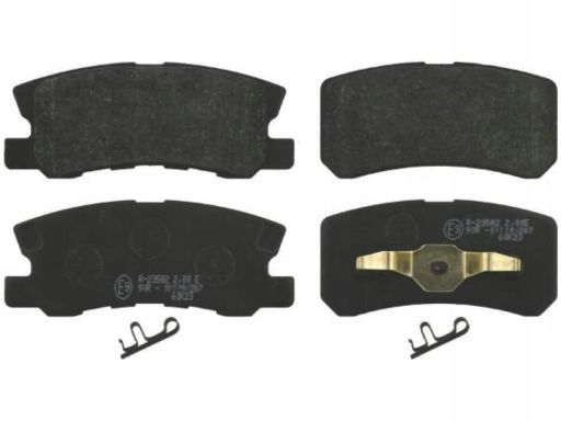 Fe16583 Klocek Hamulcowy Kpl. Tył , Pasuje Do: Chrysler 200, Sebring,