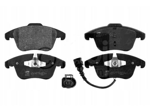 Fe16760 Klocek Hamulcowy Kpl. Przód , Pasuje Do: Audi Q3, Seat Alhambr