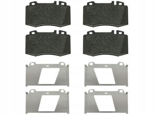 Fe16481 Klocek Hamulcowy Kpl. Przód , Pasuje Do: Mercedes C T-Model