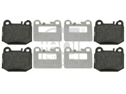 Fe16437 Klocek Hamulcowy Kpl. Tył , Pasuje Do: Mercedes M (W163) 2.7D-