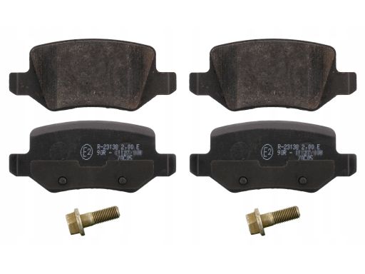 Fe16525 Klocek Hamulcowy Kpl. Tył , Pasuje Do: Mercedes A (W168), B Sp