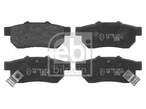 Fe16301 Klocek Hamulcowy Kpl. Tył , Pasuje Do: Honda Civic Iv, Civic V