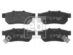 Fe16301 Klocek Hamulcowy Kpl. Tył , Pasuje Do: Honda Civic Iv, Civic V