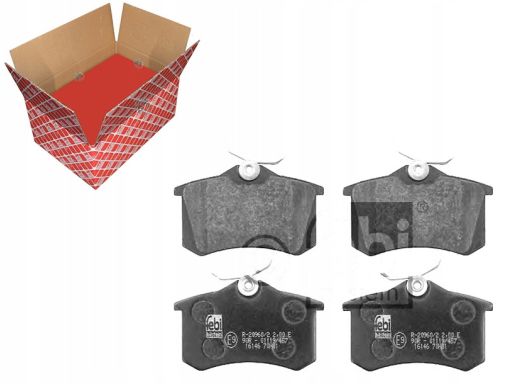 Fe16146 Klocek Hamulcowy Kpl. Tył , Pasuje Do: Audi A4 B6, A4 B7, A6 C